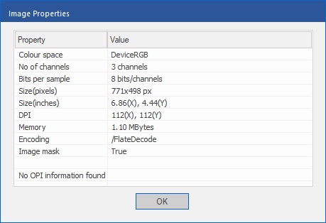 dialog - image props