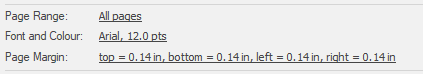 dialog - header footer - bottom